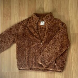 Aerie Sherpa quarter zip